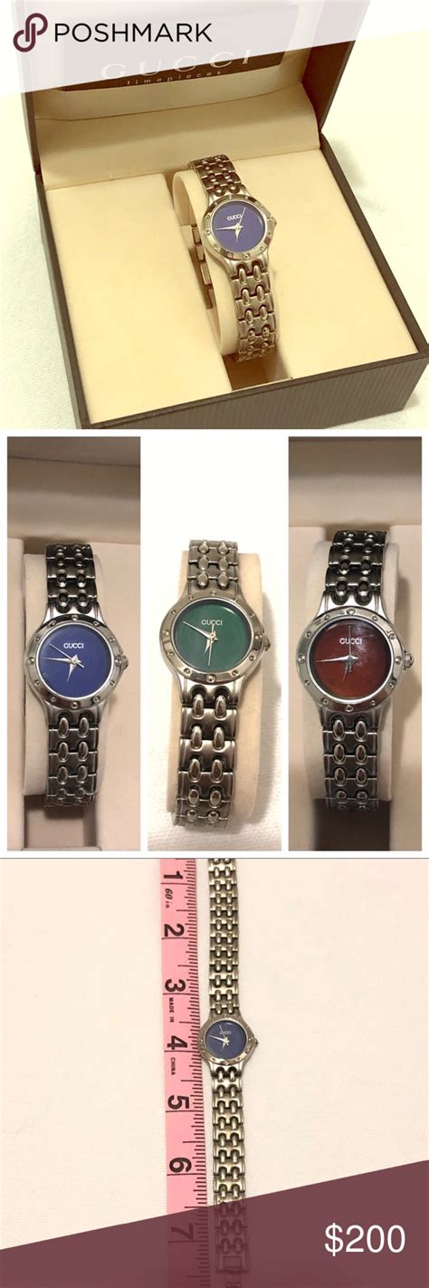 Gucci color changing watch